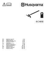 Preview for 1 page of Husqvarna BCA850 Operator'S Manual