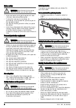 Preview for 6 page of Husqvarna BG 245E Operator'S Manual