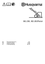 Preview for 1 page of Husqvarna BG 250 Operator'S Manual