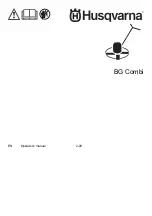 Husqvarna BG Combi Operator'S Manual preview