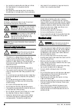 Preview for 4 page of Husqvarna BG Combi Operator'S Manual