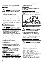 Preview for 6 page of Husqvarna BG Combi Operator'S Manual