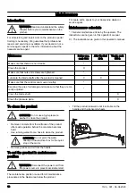 Preview for 10 page of Husqvarna BG Combi Operator'S Manual