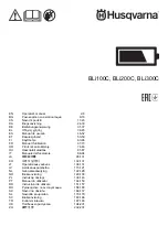 Preview for 1 page of Husqvarna BLi100C Operator'S Manual