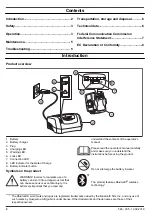 Preview for 2 page of Husqvarna BLi100C Operator'S Manual