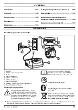 Preview for 151 page of Husqvarna BLi100C Operator'S Manual