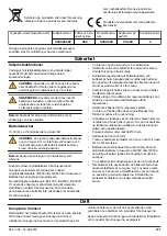 Preview for 181 page of Husqvarna BLi100C Operator'S Manual