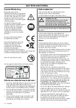 Preview for 10 page of Husqvarna BLi550X Operator'S Manual