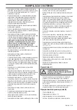 Preview for 107 page of Husqvarna BLi550X Operator'S Manual