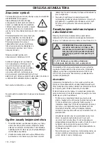 Preview for 112 page of Husqvarna BLi550X Operator'S Manual