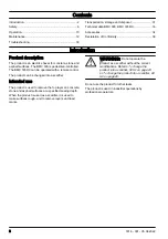 Preview for 2 page of Husqvarna BMC 335 Operator'S Manual