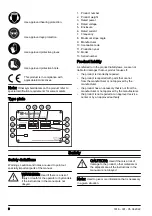 Preview for 6 page of Husqvarna BMC 335 Operator'S Manual