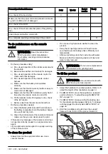 Предварительный просмотр 21 страницы Husqvarna BMG 780 Operator'S Manual