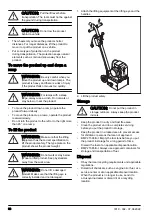 Preview for 36 page of Husqvarna BMP 215 Operator'S Manual