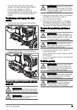 Preview for 19 page of Husqvarna BMP 335 Operator'S Manual