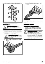 Preview for 87 page of Husqvarna BMS 220 ADB Operator'S Manual