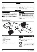 Preview for 2 page of Husqvarna BR600 Operator'S Manual