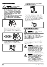 Preview for 24 page of Husqvarna BR600 Operator'S Manual