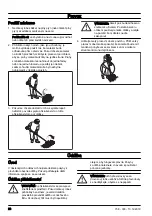 Preview for 26 page of Husqvarna BR600 Operator'S Manual