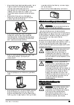 Preview for 33 page of Husqvarna BR600 Operator'S Manual