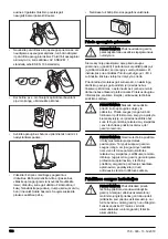 Preview for 106 page of Husqvarna BR600 Operator'S Manual