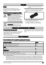 Preview for 145 page of Husqvarna BR600 Operator'S Manual