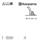 Husqvarna BS 110 Operator'S Manual preview