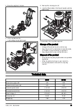 Предварительный просмотр 23 страницы Husqvarna BS 110 Operator'S Manual