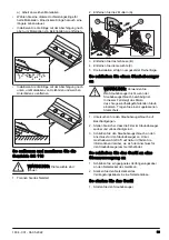 Preview for 39 page of Husqvarna BS 110 Operator'S Manual