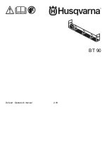 Preview for 1 page of Husqvarna BT 90 EI Operator'S Manual
