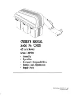 Предварительный просмотр 1 страницы Husqvarna C342B Owner'S Manual