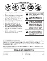 Preview for 3 page of Husqvarna C36C Owner'S Manual