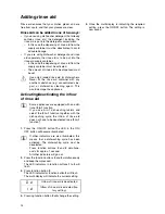 Preview for 14 page of Husqvarna CARDINAL 5120 User Instructions