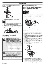 Preview for 50 page of Husqvarna CC2245 Operator'S Manual