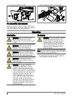 Preview for 8 page of Husqvarna CG 200 Operator'S Manual