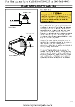 Preview for 13 page of Husqvarna Chain Saw Operator'S Safety & Operating Instruction Manual