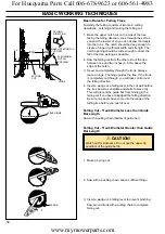 Предварительный просмотр 34 страницы Husqvarna Chain Saw Operator'S Safety & Operating Instruction Manual