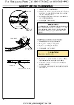 Предварительный просмотр 40 страницы Husqvarna Chain Saw Operator'S Safety & Operating Instruction Manual