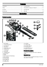 Предварительный просмотр 2 страницы Husqvarna CHTZ600 Operator'S Manual