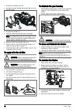 Предварительный просмотр 12 страницы Husqvarna CHTZ600 Operator'S Manual