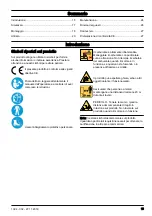 Preview for 15 page of Husqvarna CL400 Operator'S Manual