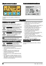 Preview for 58 page of Husqvarna CL400 Operator'S Manual