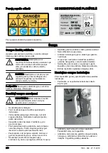 Preview for 218 page of Husqvarna CL400 Operator'S Manual