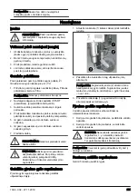 Preview for 221 page of Husqvarna CL400 Operator'S Manual