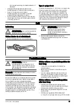 Preview for 17 page of Husqvarna Climbing Rope 11.5 mm Operator'S Manual