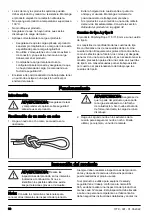 Preview for 30 page of Husqvarna Climbing Rope 11.5 mm Operator'S Manual