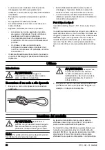 Preview for 50 page of Husqvarna Climbing Rope 11.5 mm Operator'S Manual