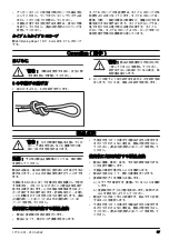 Preview for 57 page of Husqvarna Climbing Rope 11.5 mm Operator'S Manual