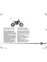 Предварительный просмотр 9 страницы Husqvarna CR 125 2009 Owner'S Manual