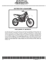 Preview for 44 page of Husqvarna CR 250/2003 Workshop Manual